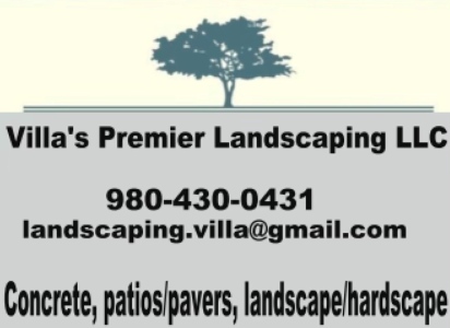 Villa's Premier Landscaping LLC Business Card